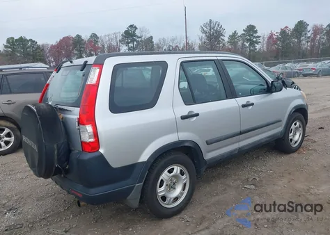 2006 Honda Cr-V Lx z USA, uszkodzony, nr VIN SHSRD78596U406527